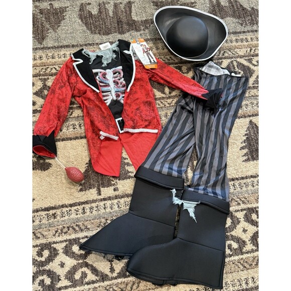 NWT Kids octopus pirate Halloween costume medium M 8–10 Boys - Picture 2 of 5